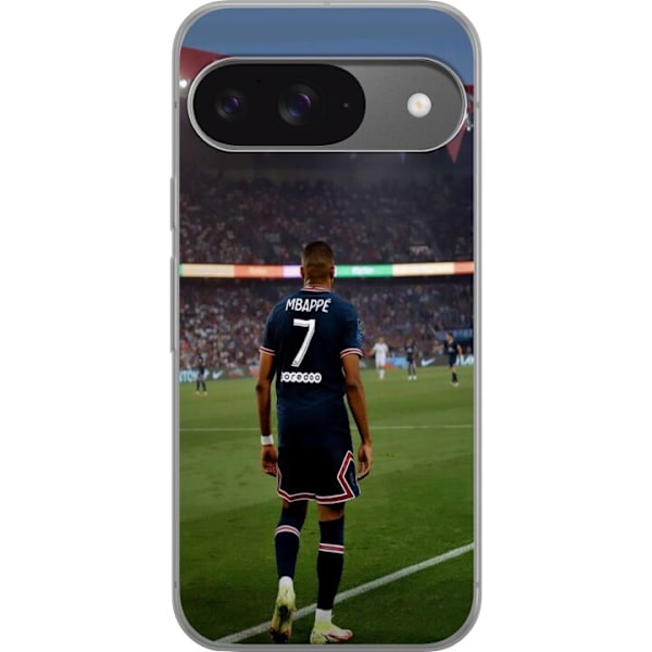 Google Pixel 9 Pro Läpinäkyvä kuori Mbappe