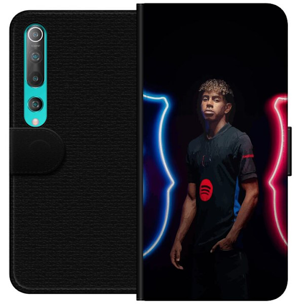 Xiaomi Mi 10 5G Lompakkokotelo Yamal Jalkapallo FC Barcelona Nuori Lahjakkuus Pelaaja Jalkapallotähti Espanja La Liga Suosittu Motiivi