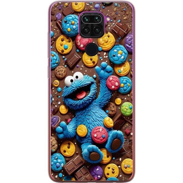 Kompatibelt Mobildeksel til Xiaomi Redmi Note 9 Kakmonster bland kakor