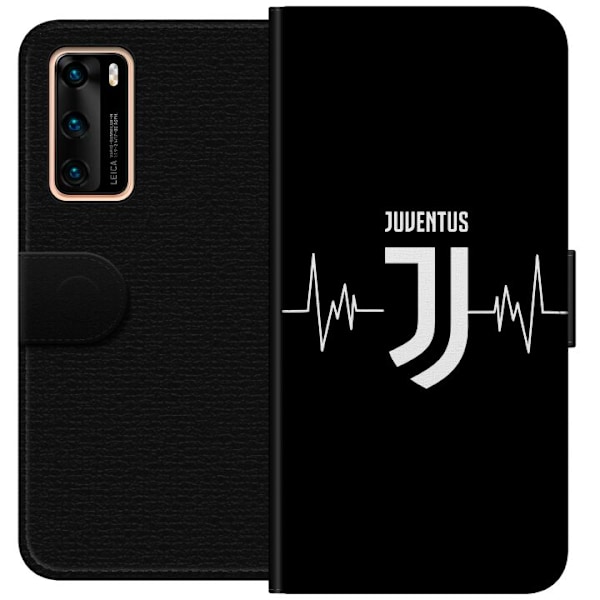 Huawei P40 Lompakkokotelo Juventus