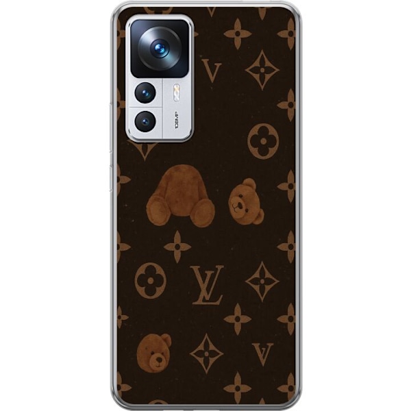 Xiaomi 12T Läpinäkyvä kuori Plush Luxe