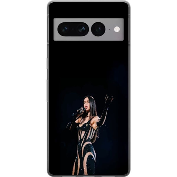 Google Pixel 7 Pro Läpinäkyvä kuori Dua Lipa – Pop Star Aesthetic