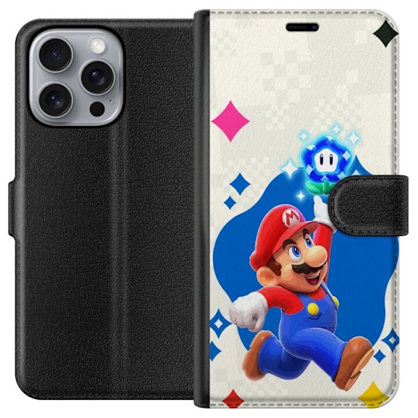 Apple iPhone 16 Pro Max Tegnebogsetui Super Mario Wonder