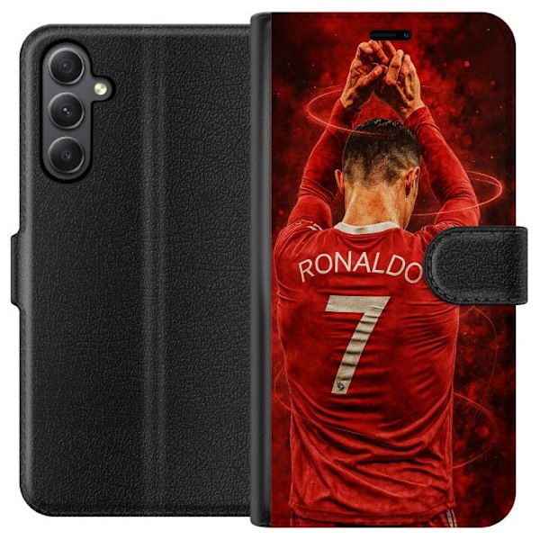 Samsung Galaxy A24 4G Tegnebogsetui Ronaldo