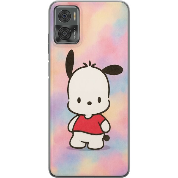 Motorola Moto E22i Gjennomsiktig deksel Kawaii Sanrio Pochacco