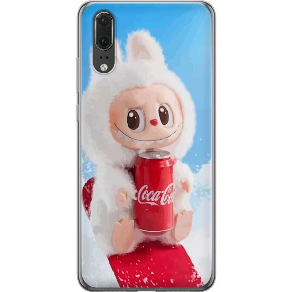 Huawei P20 Läpinäkyvä kuori Labubu Summer Edition