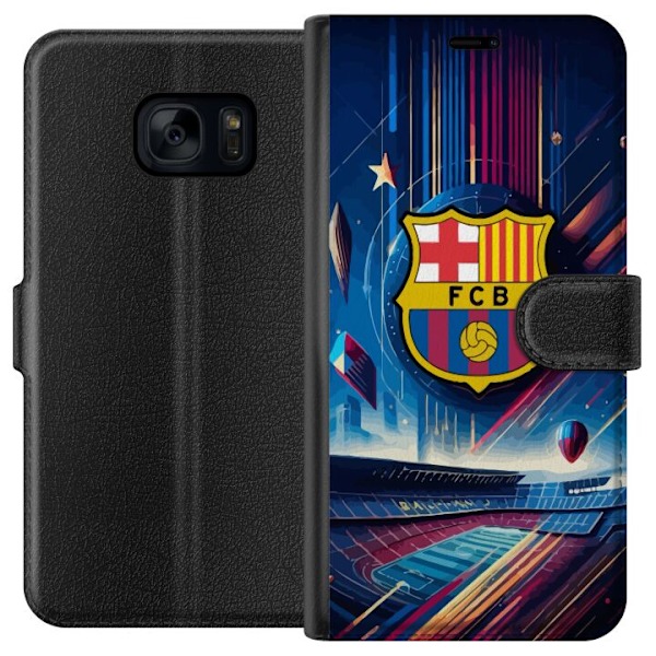 Samsung Galaxy S7 Tegnebogsetui FC Barcelona