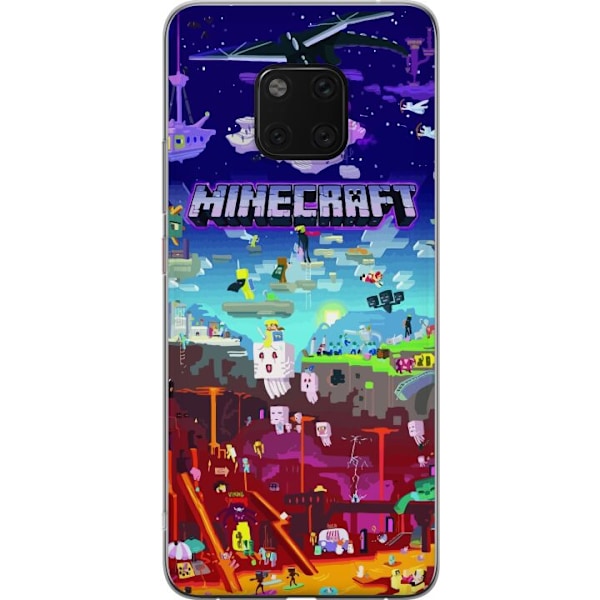 Huawei Mate 20 Pro Läpinäkyvä kuori Minecraft