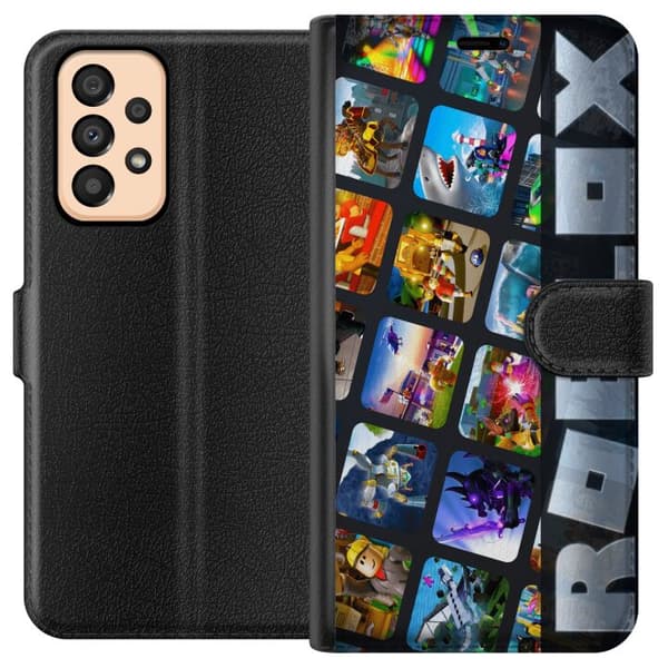 Kompatibelt Plånboksfodral till Samsung Galaxy A33 5G Roblox