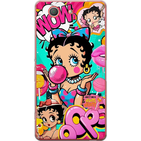 Sony Xperia Z3 Compact Gennemsigtig cover Betty Boop