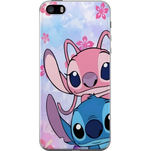 Apple iPhone 5s Läpinäkyvä kuori Stitch & Angel