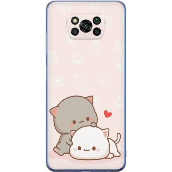 Xiaomi Poco X3 Pro Gjennomsiktig deksel Kawaii