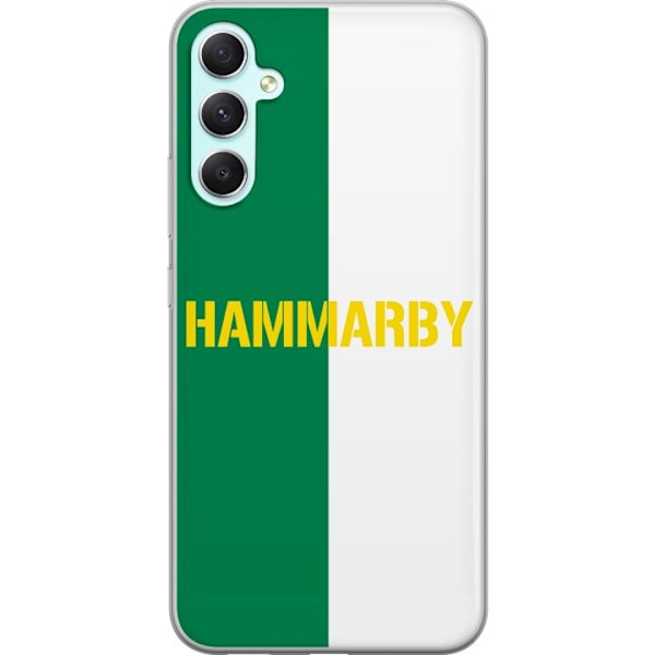 Samsung Galaxy A34 Gennemsigtig cover Hammarby