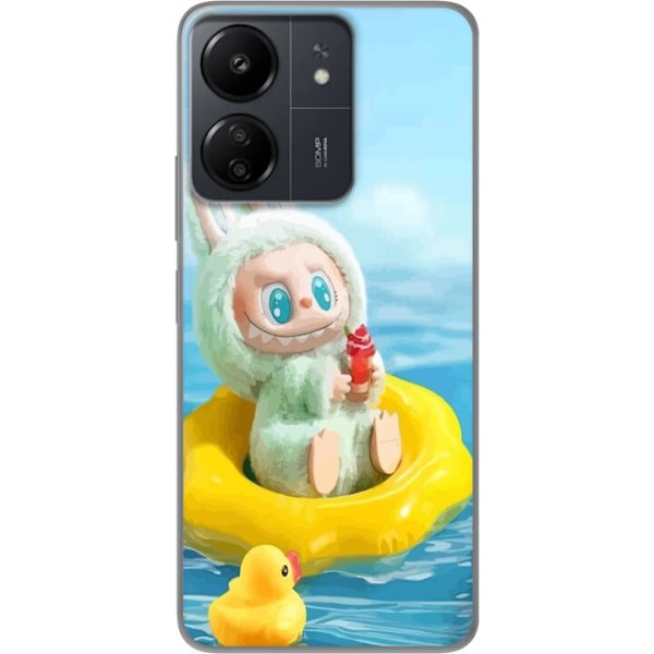 Xiaomi Redmi 13C Läpinäkyvä kuori Labubu Macaron-sarja