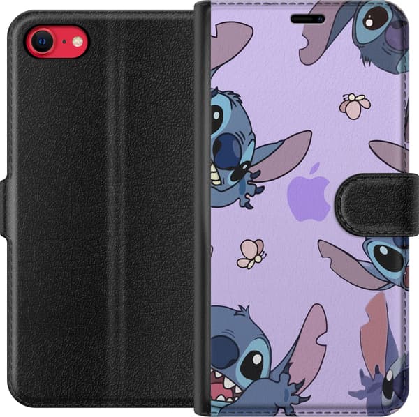 Kompatibelt Lommeboketui til Apple iPhone 8 Stitch