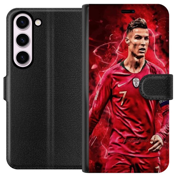 Samsung Galaxy S23 Lommeboketui Ronaldo Ferdigheter - CR7 Design for Ekte Supportere