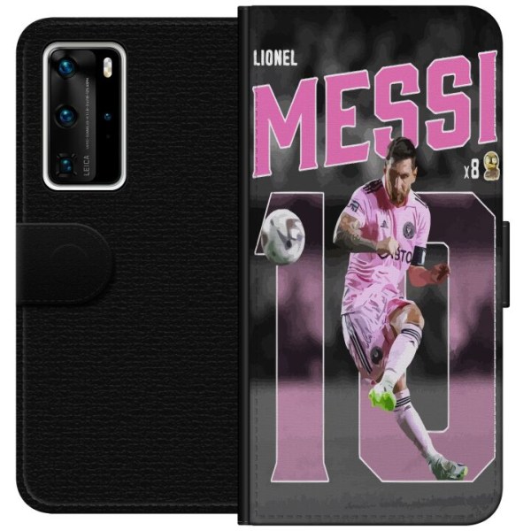 Huawei P40 Pro Lompakkokotelo Lionel Messi