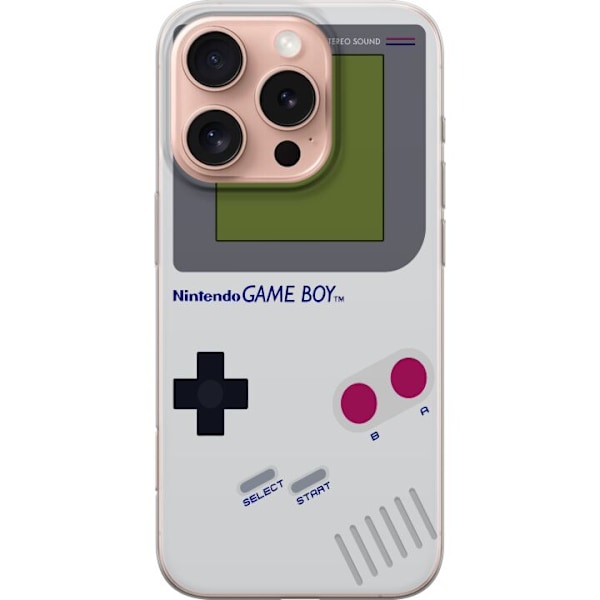 Apple iPhone 16 Pro Gjennomsiktig deksel Game Boy