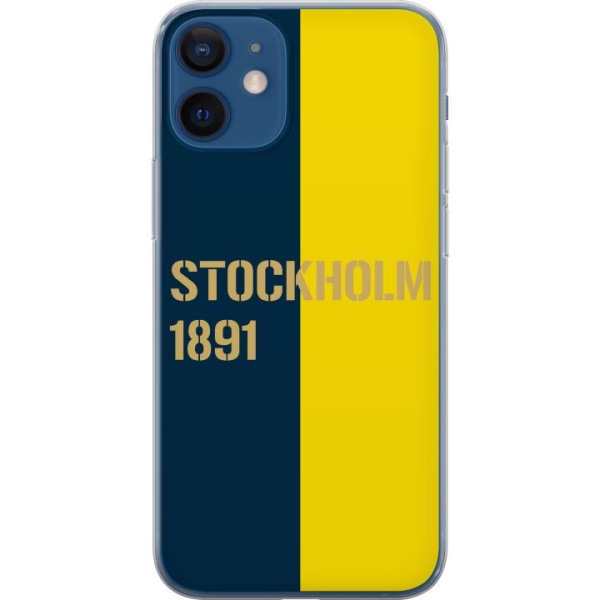 Apple iPhone 12 mini Genomskinligt Skal Stockholm 1891
