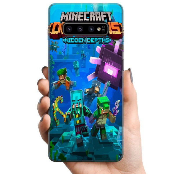 Samsung Galaxy S10 TPU Mobildeksel Minecraft