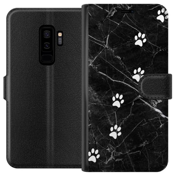 Kompatibelt Plånboksfodral till Samsung Galaxy S9+ Tassar