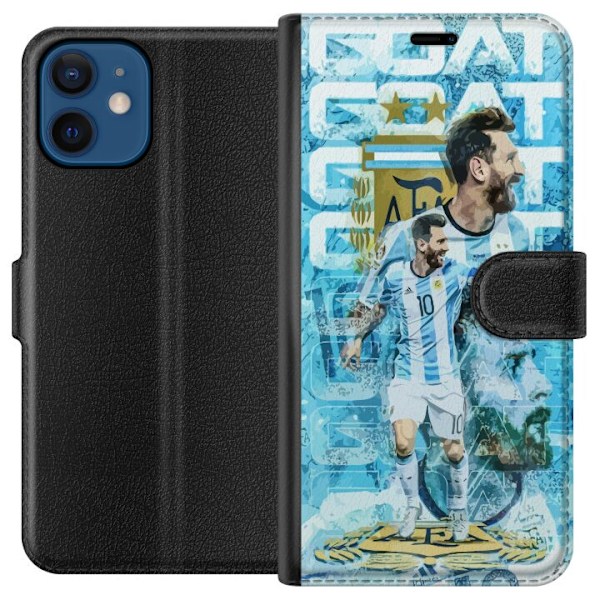 Apple iPhone 12  Plånboksfodral Messi