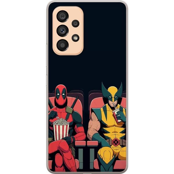 Kompatibel Mobilcover til Samsung Galaxy A53 5G Deadpool & Wolverine