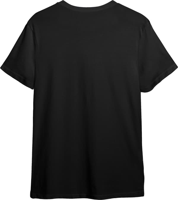 T-shirt til Voksen Sort Medium Grønt pixelvæsen med store øjne og rød dynamit med tændt lunte sort M