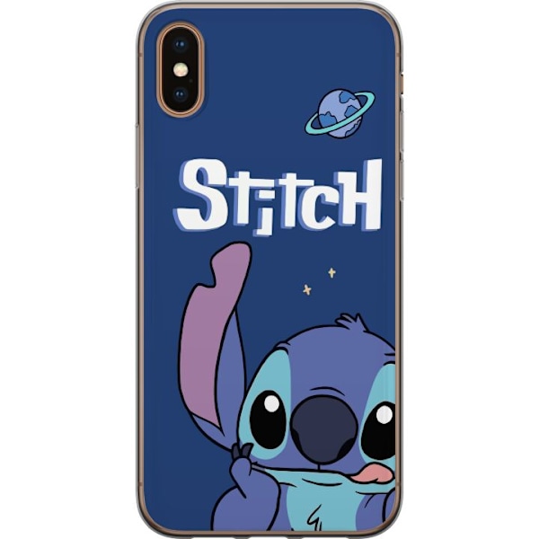 Apple iPhone X Läpinäkyvä kuori Stitch