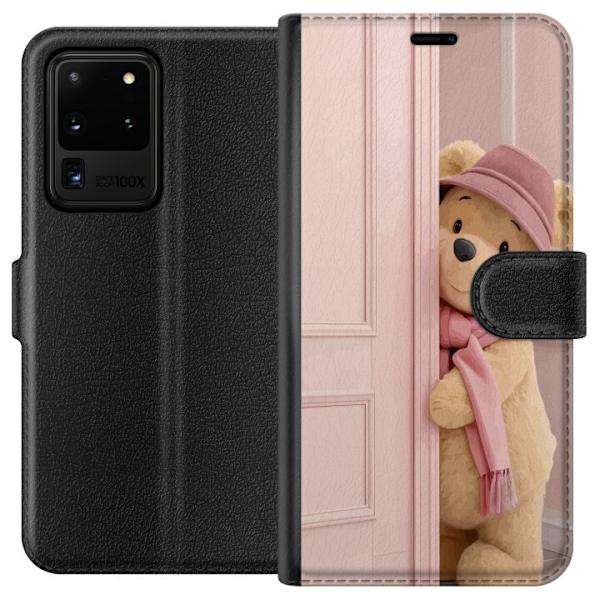 Samsung Galaxy S20 Ultra Tegnebogsetui Nalle Puh Disney Motiv Tegneserie Klassisk Populær Børnemotiv Disney-karakter Ikonisk Karakter