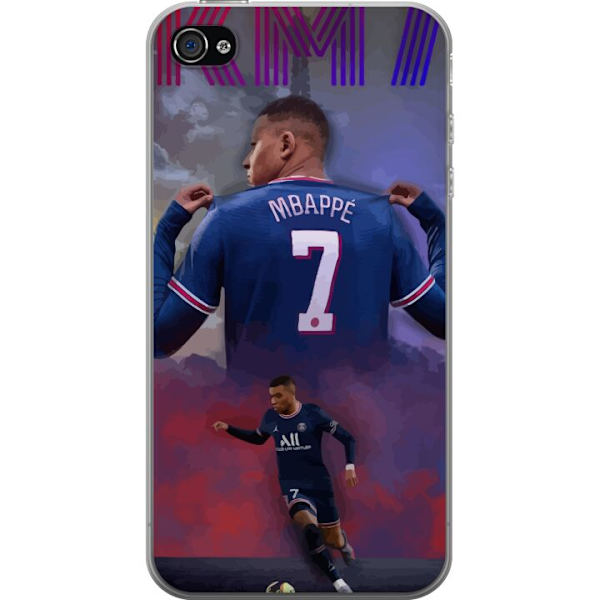 Apple iPhone 4s Genomskinligt Skal MAP Fotboll Design Grafiskt Mönster Modern Sportmotiv Trend Fotboll Populär Grafisk Stil Motiv