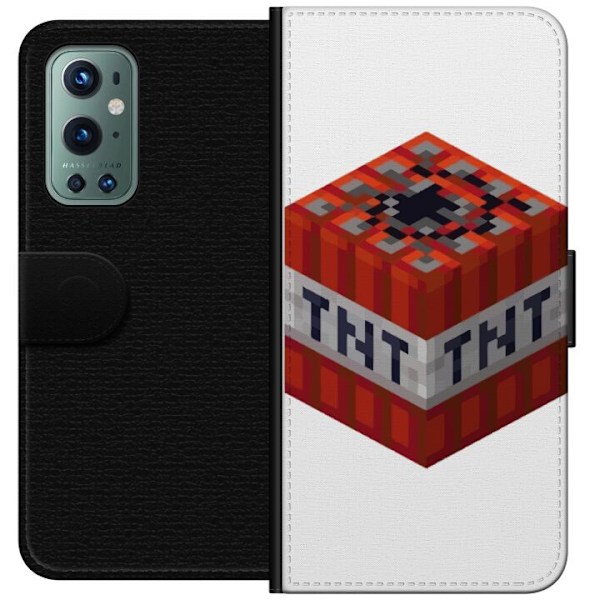 OnePlus 9 Pro Plånboksfodral Minecraft TNT