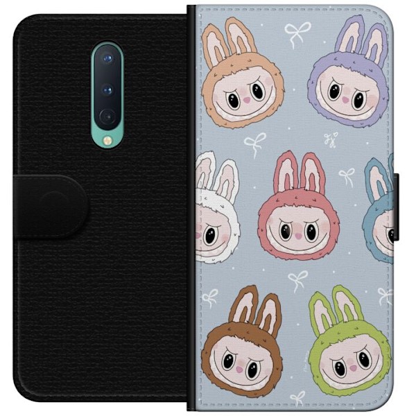 OnePlus 8 Tegnebogsetui Pastel Labubu