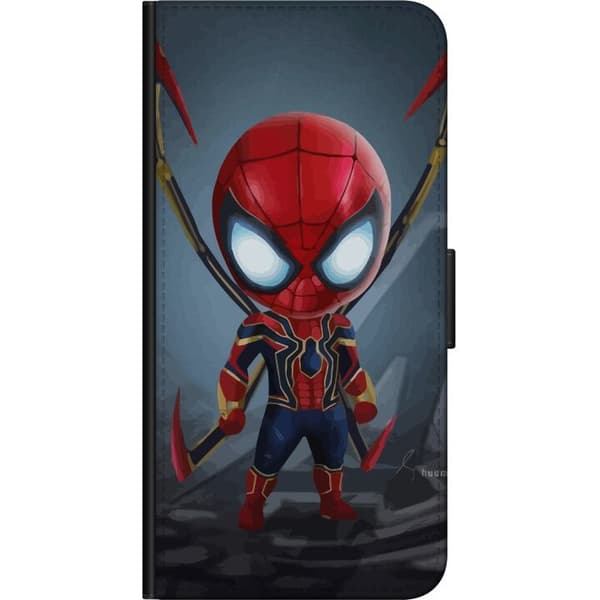 Kompatibel Tegnebogsetui til Samsung Galaxy A03s Spider-Mand