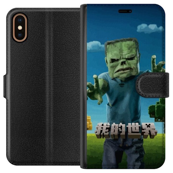 Apple iPhone X Tegnebogsetui A Minecraft Movie