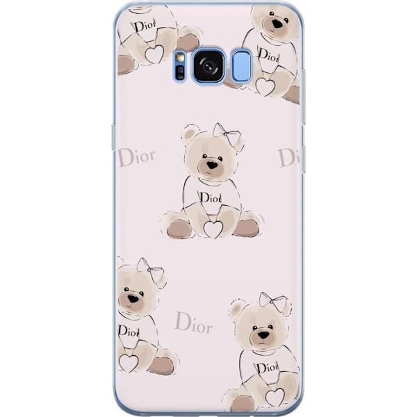 Samsung Galaxy S8 Läpinäkyvä kuori Teddy Dior Vibes - ylell