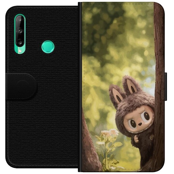 Huawei P40 lite E Tegnebogsetui Labubu Graffiti Vibes – Gade