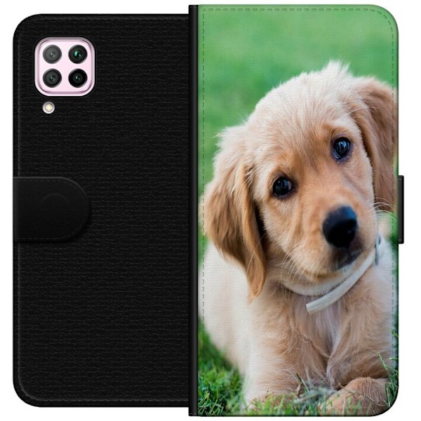 Huawei P40 lite Tegnebogsetui Hund