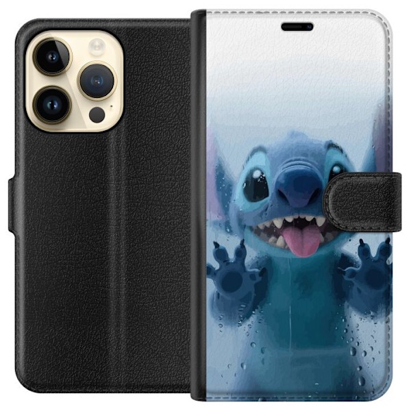 Apple iPhone 14 Pro Plånboksfodral Stitch Window View – Sti