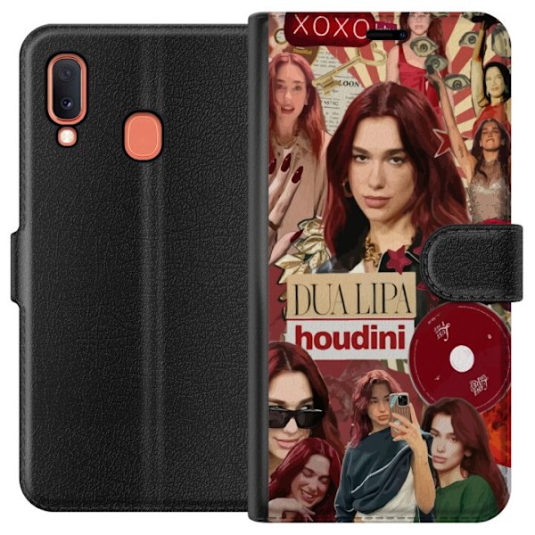 Samsung Galaxy A20e Tegnebogsetui Dua Lipa – Fashion & Style