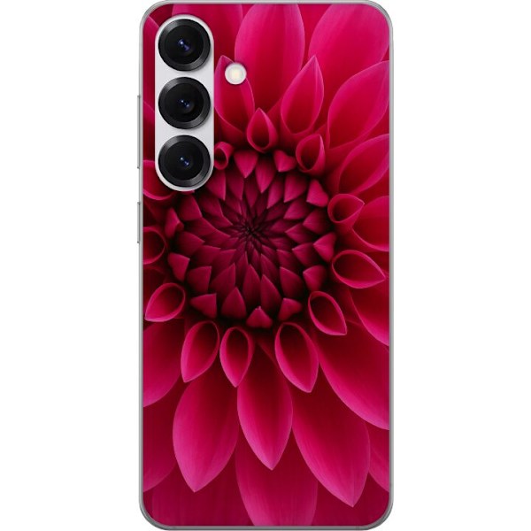 Samsung Galaxy S25 Gjennomsiktig deksel Rosecore