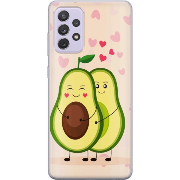 Samsung Galaxy A52s 5G Gennemsigtig cover Avokado Kærlighed