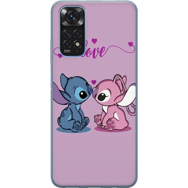 Xiaomi Redmi Note 11S Gjennomsiktig deksel Lilo & Stitch – A