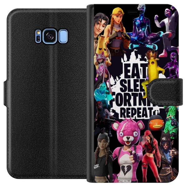 Kompatibelt Plånboksfodral till Samsung Galaxy S8 Fortnite