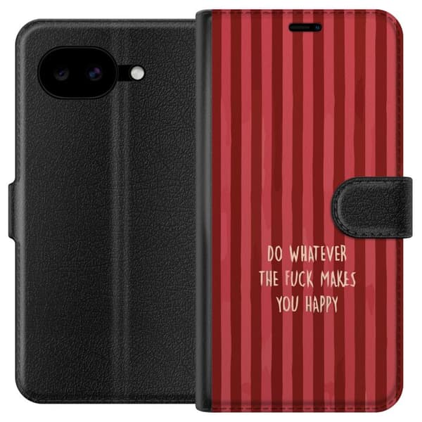 Kompatibel Tegnebogsetui til Google Pixel 10a Gör det som gör dig glad rød