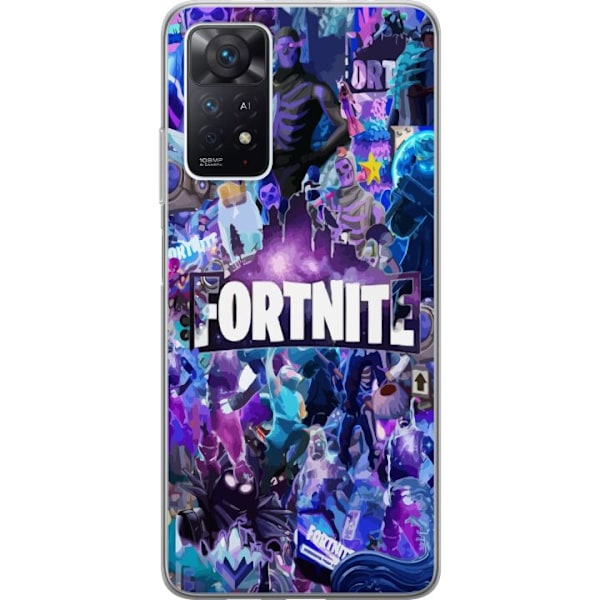 Xiaomi Redmi Note 11 Pro 5G Gjennomsiktig deksel Fortnite