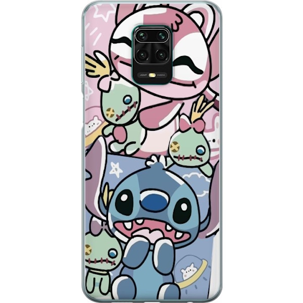 Xiaomi Redmi Note 9 Pro Läpinäkyvä kuori Ommel
