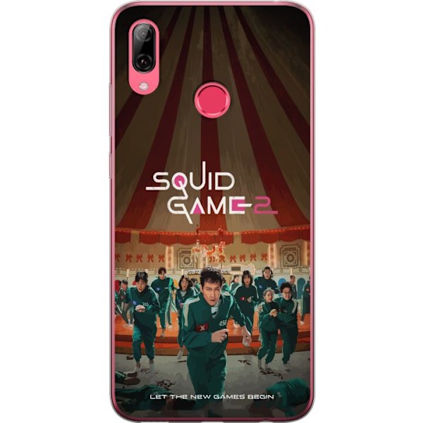 Huawei Y7 (2019) Gennemsigtig cover Squid Game 2 - Forår