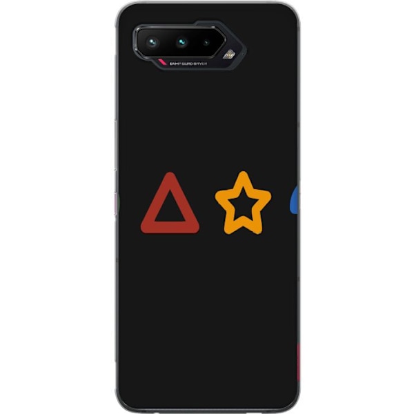 Asus ROG Phone 5 Läpinäkyvä kuori Squid Game