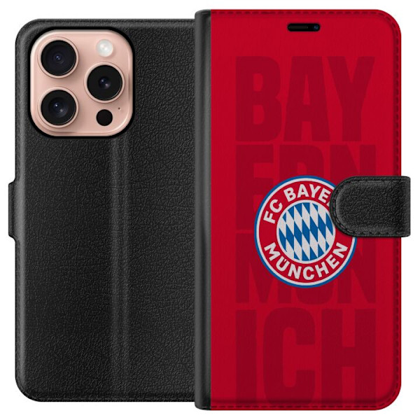 Apple iPhone 16 Pro Lompakkokotelo FC Bayern München